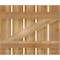 Ekena Millwork Spaced Board-n-Batten Shutters w/Z-Bar, Rough Sawn Western Red Cedar, 28 7/8W x 24H, PR RBS06Z29X024RWR - alternate 3